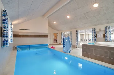 Poolområdet i sommerhuset ved Limfjorden